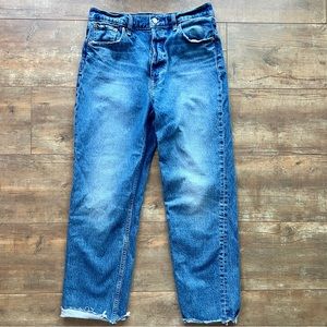 GAP Women's Straight Leg Jeans - Blue